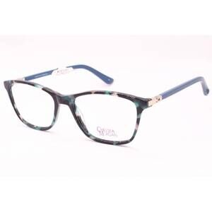 NEW CHELSEA MORGAN unisex cm6010 cat eye eyeglasses in blue tortoise